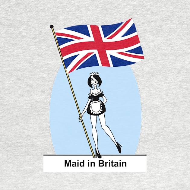 Maid in Britain by Cheeky Greetings